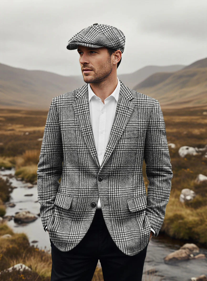 Harris Tweed Classic Glen Jacket - Image 2
