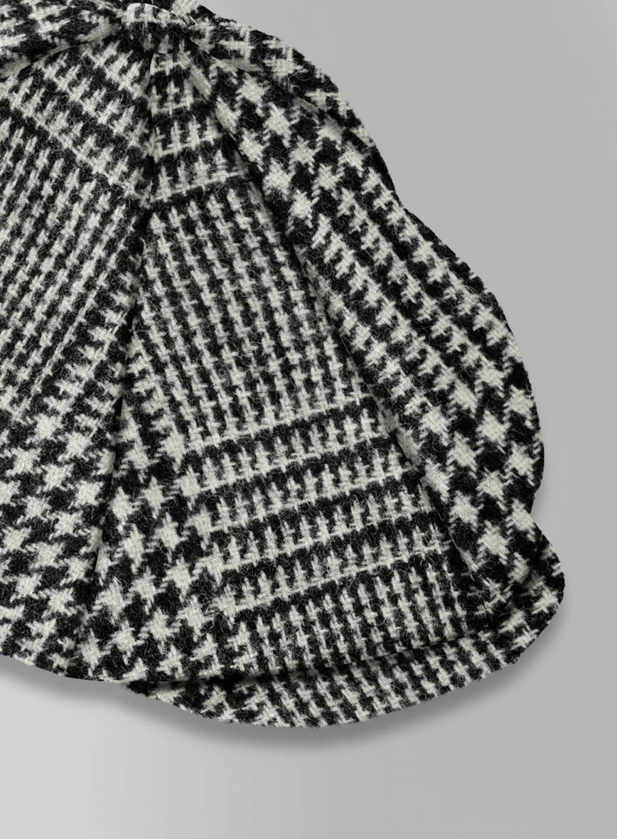 Harris Tweed Classic Glen Newsboy Cap - Image 4