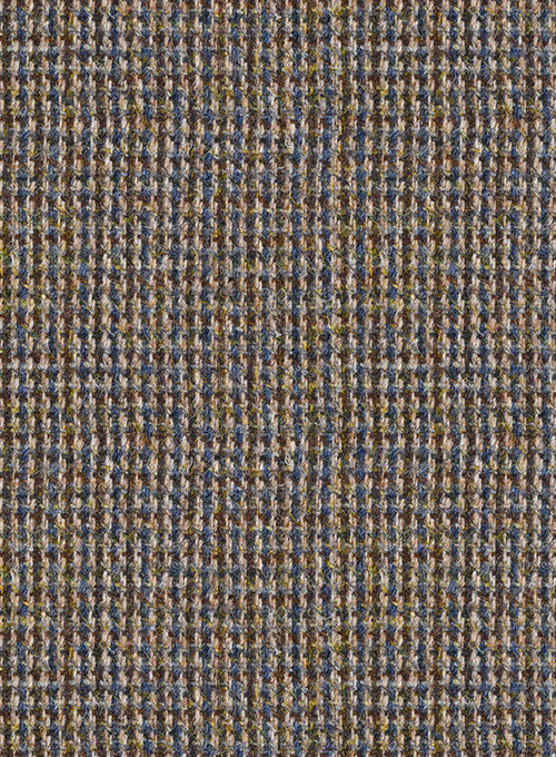 Harris Tweed Classic Weave Pea Coat - Image 3