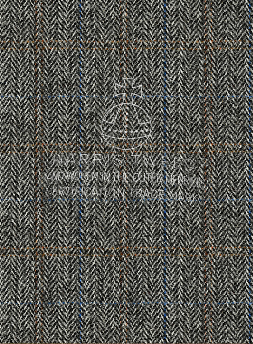 Harris Tweed Country Gray Jacket - Image 5