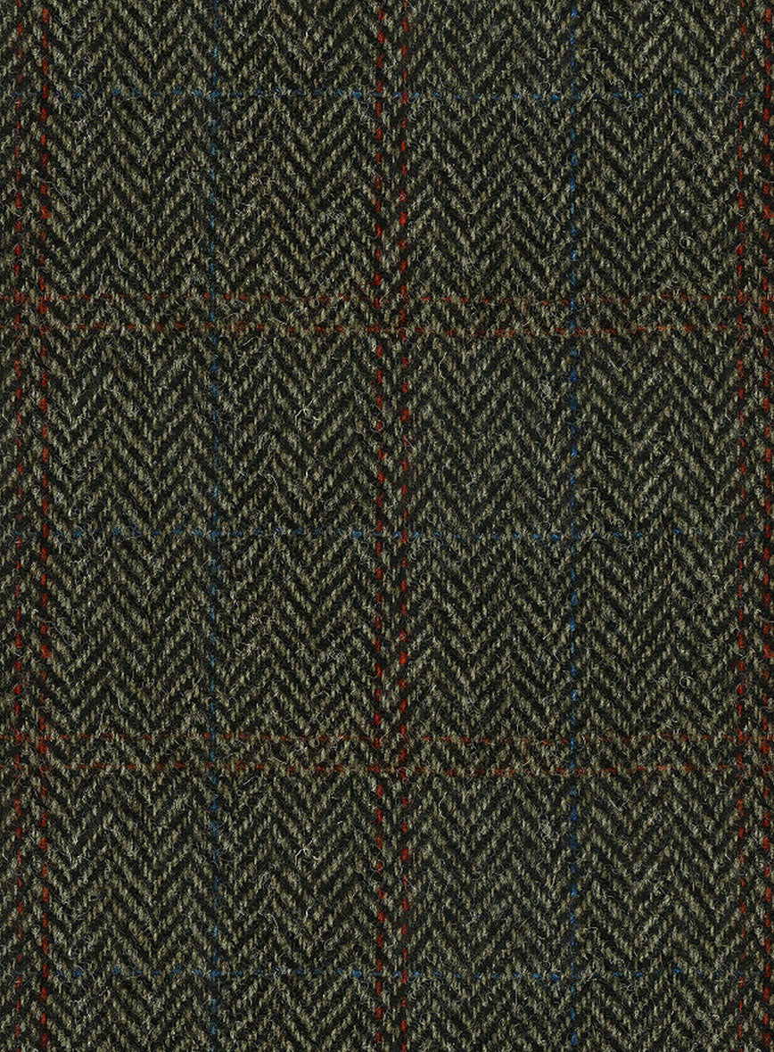 Harris Tweed Country Green Jacket - Image 9