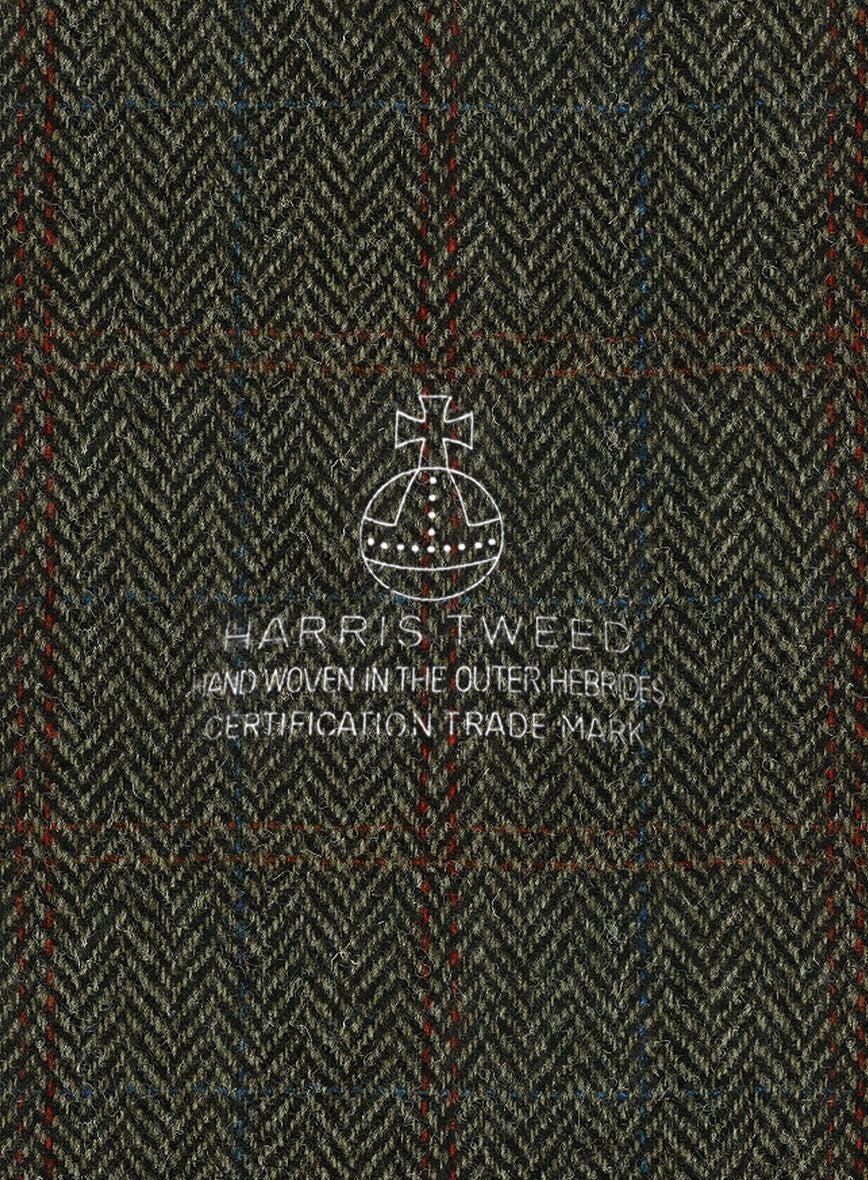 Harris Tweed Country Green Pants - Image 3