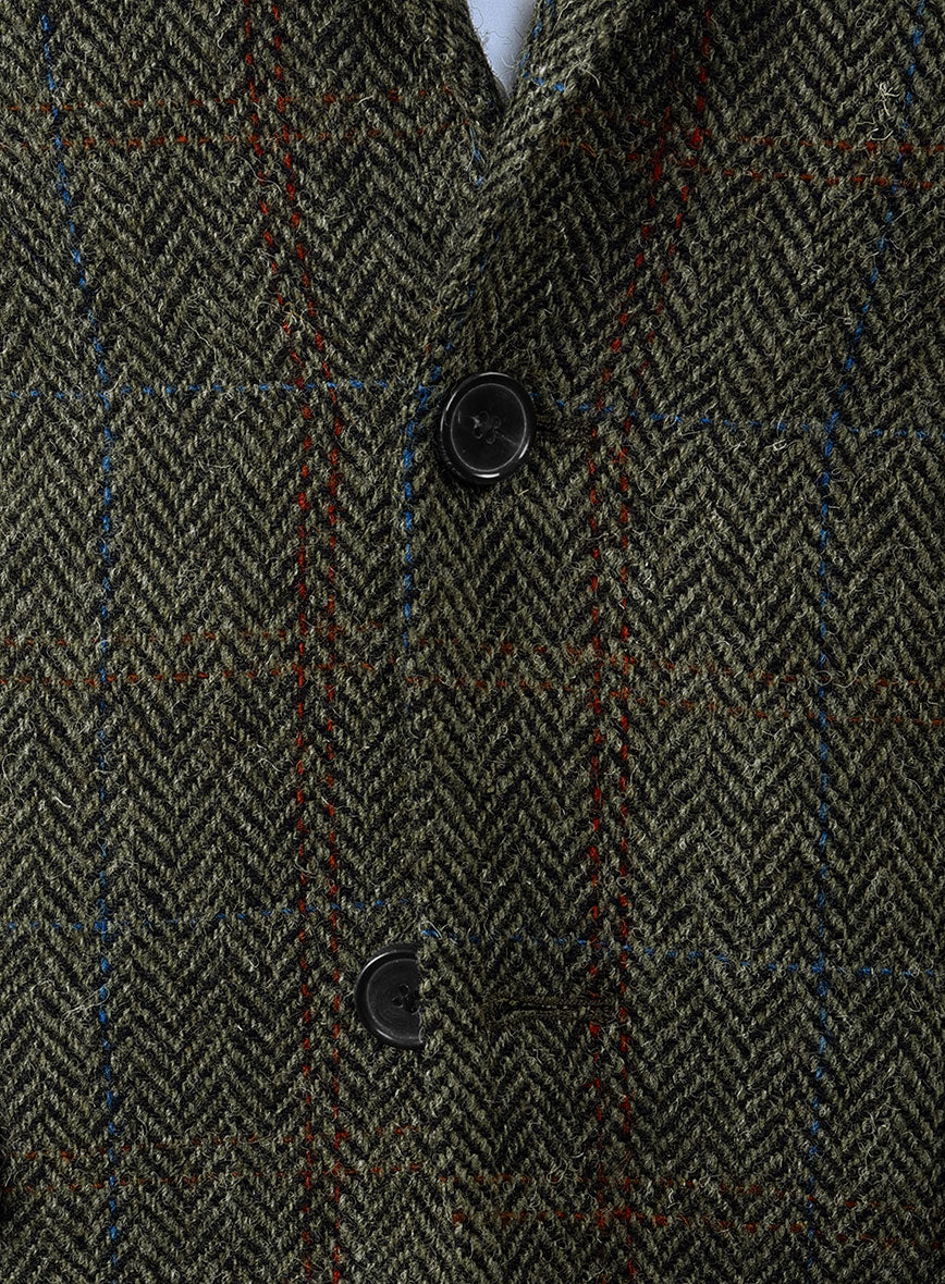 Harris Tweed Country Green Suit - Image 6