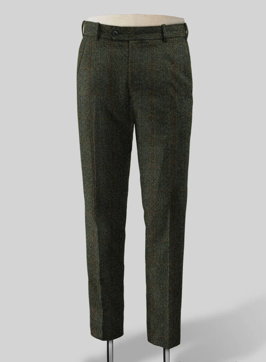 Harris Tweed Country Green Suit - Image 9
