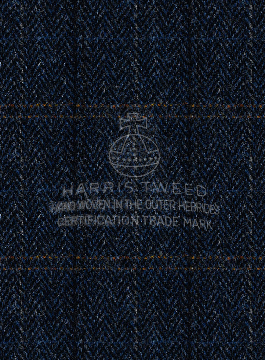 Harris Tweed Country Heritage Blue Suit - Image 7