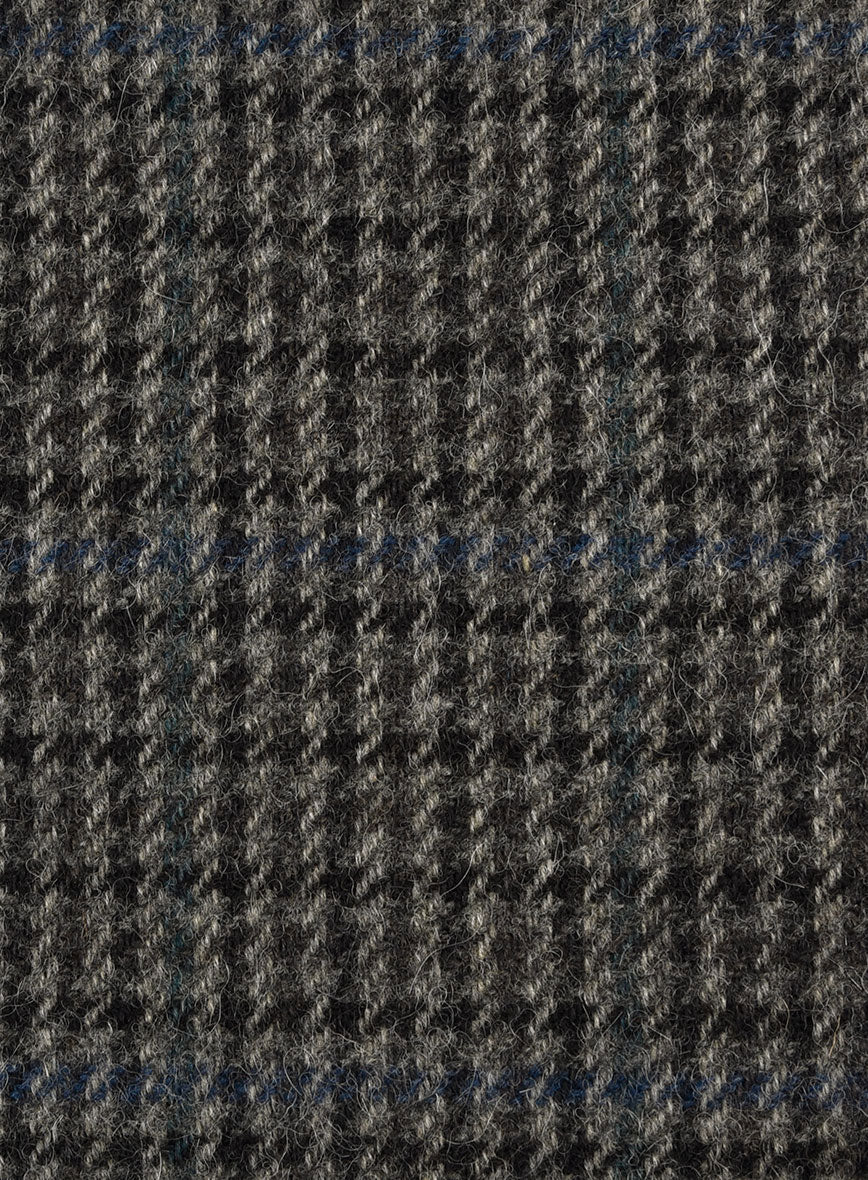 Harris Tweed Dark Gray Check Suit - Image 7