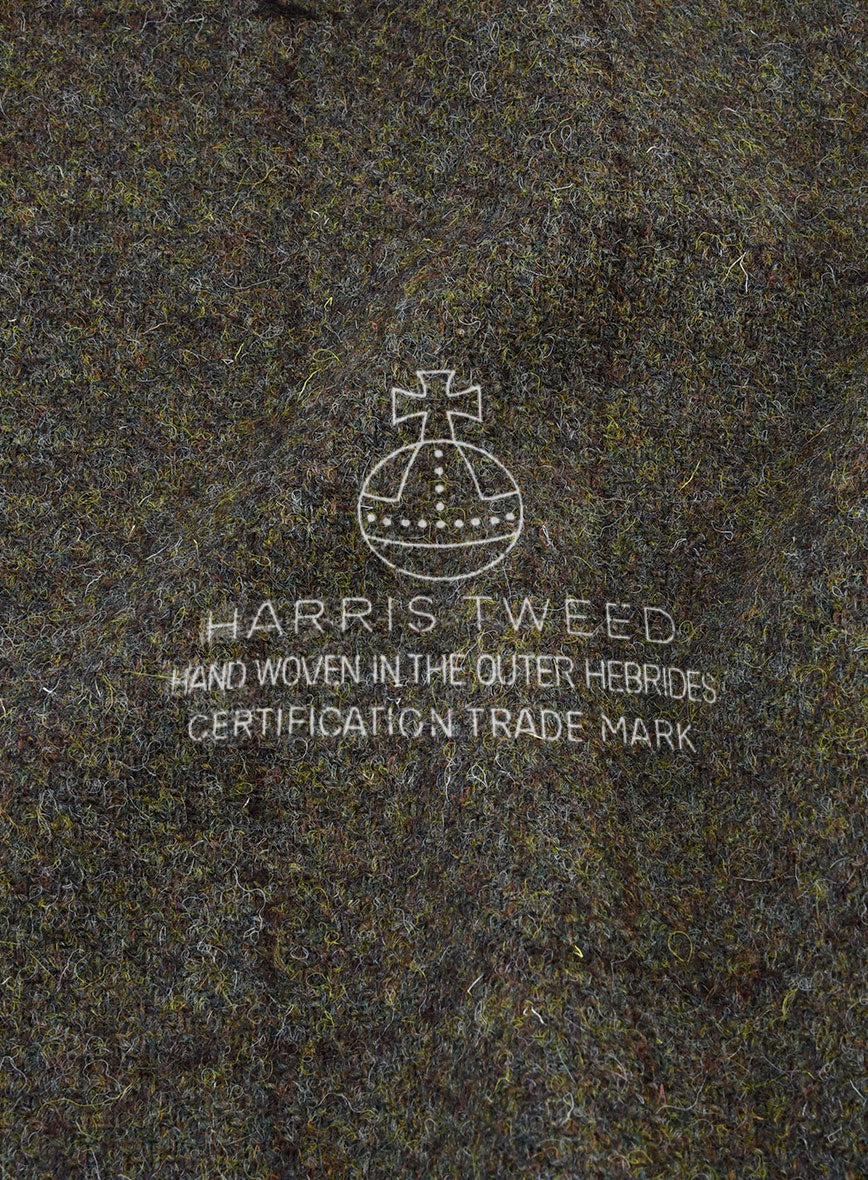 Harris Tweed Dark Green Check Suit - Image 7