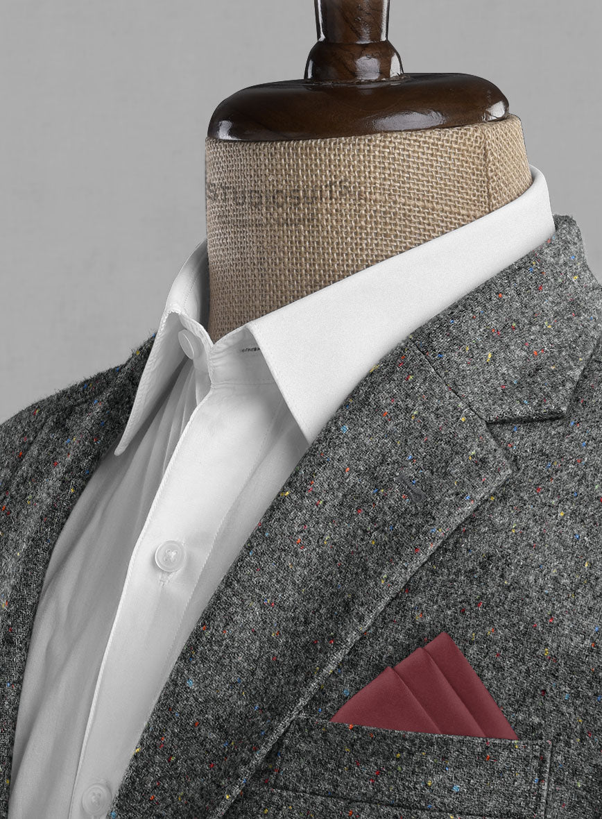 Harris Tweed Gray Speckled Suit - Image 3