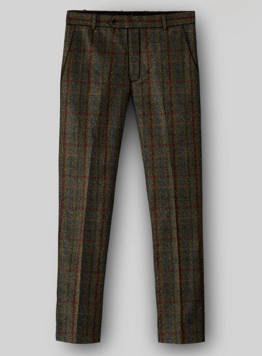 Harris Tweed Green Check Suit - Image 6