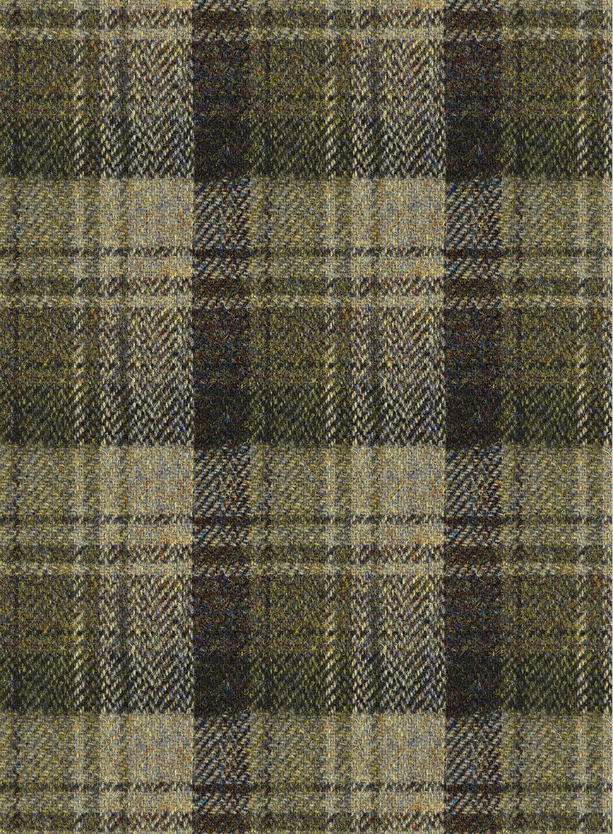 Harris Tweed Green Tartan Suit - Image 7