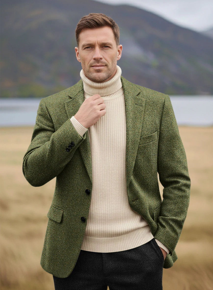 Harris Tweed Greenforge Hopsack Jacket - Image 2
