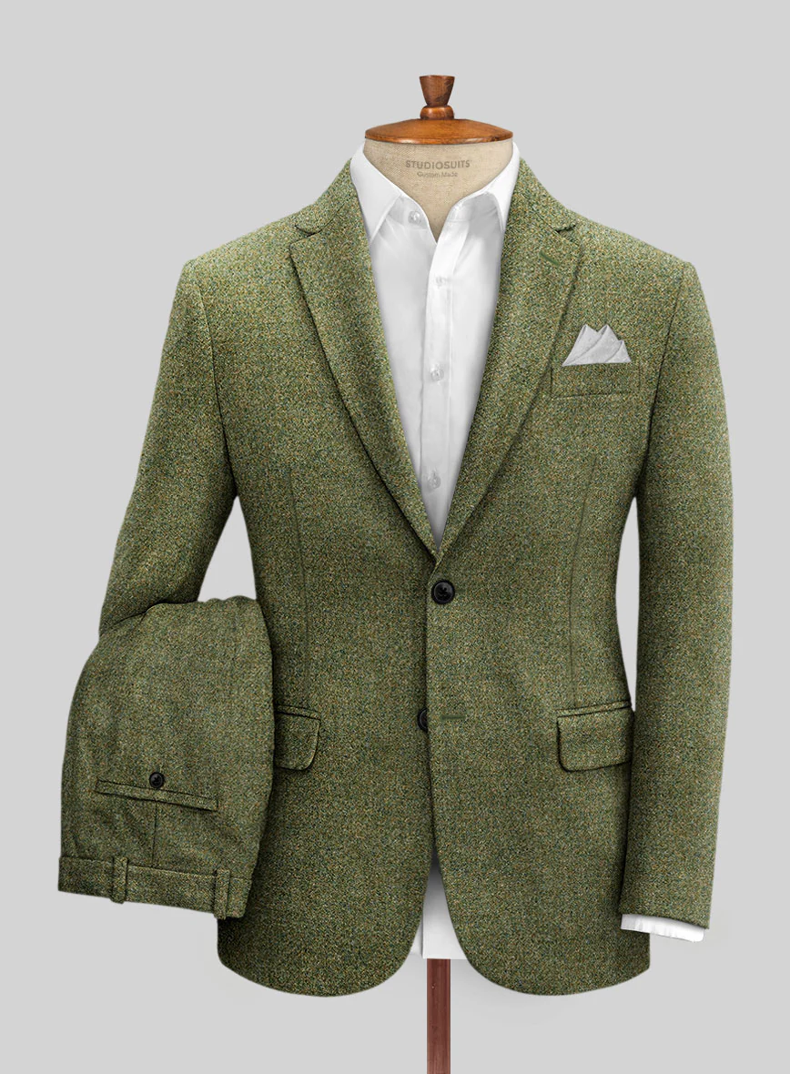 Harris Tweed Greenforge Hopsack Suit - Image 2