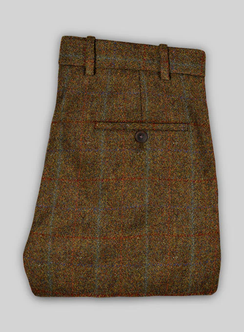 Harris Tweed Highland Rust Pants - Image 2