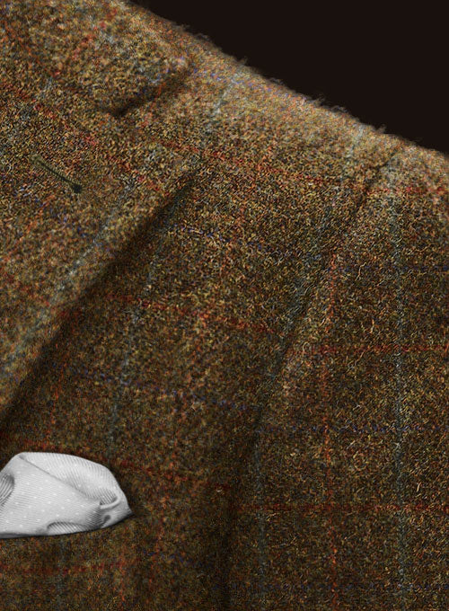 Harris Tweed Highland Rust Suit - Image 3