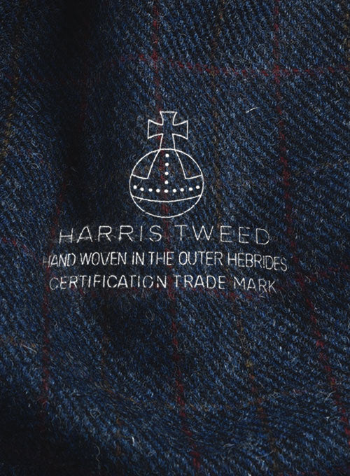 Harris Tweed King Blue Jacket - Image 4