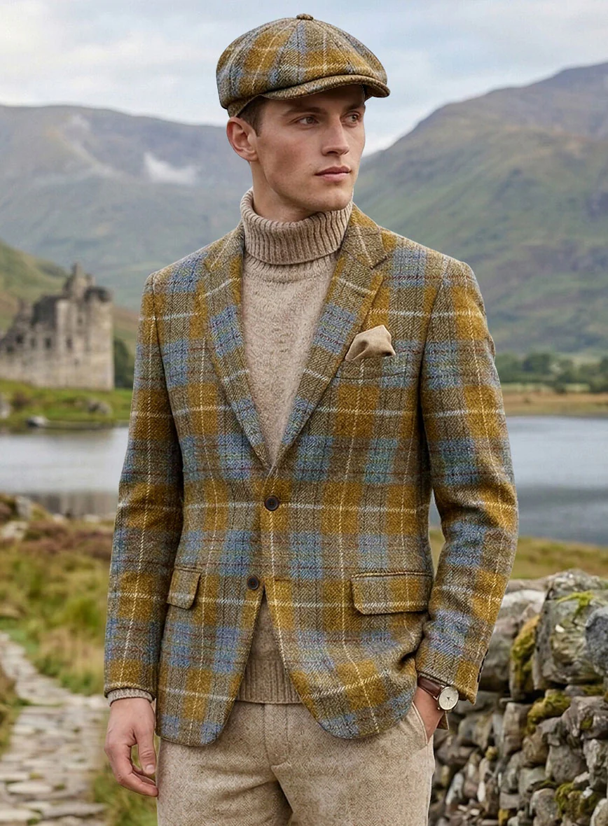 Harris Tweed Kingsmoor Tartan Suit - Image 3