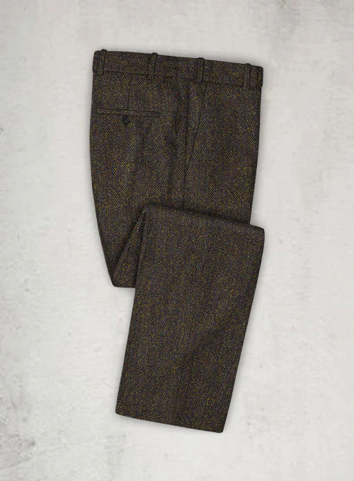 Harris Tweed Melange Brown Suit - Image 4