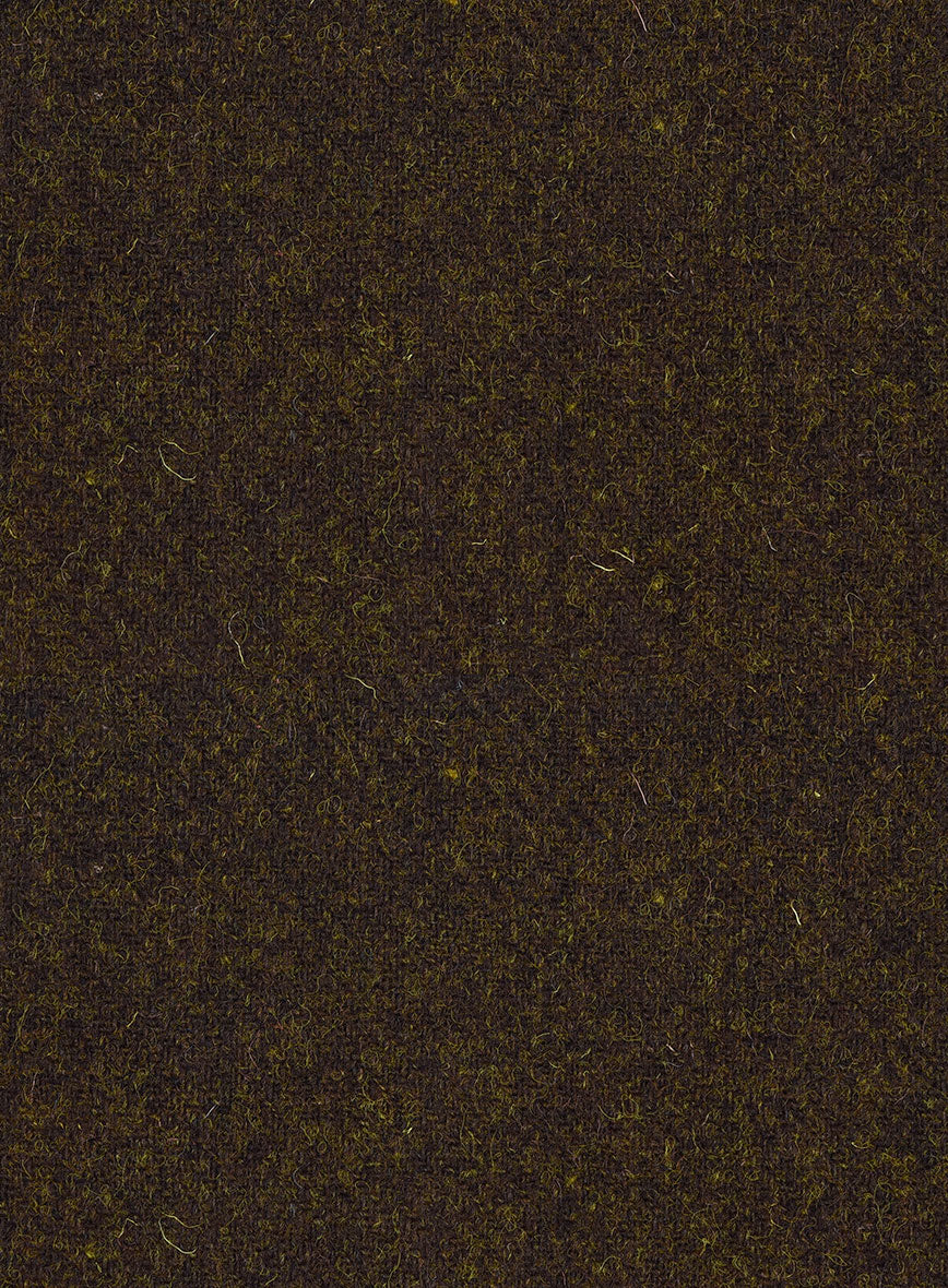 Harris Tweed Melange Dark Brown Pants - Image 3