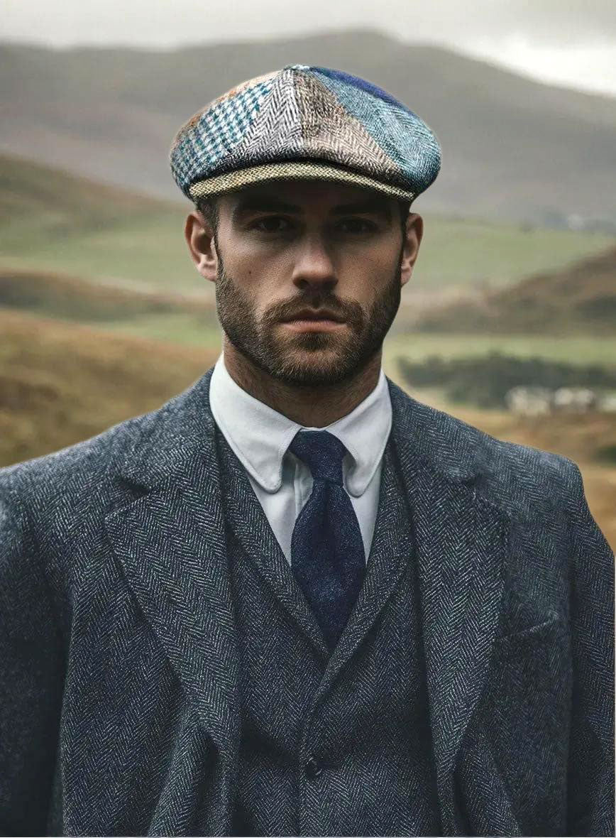 Harris Tweed Multi Cap - Image 3