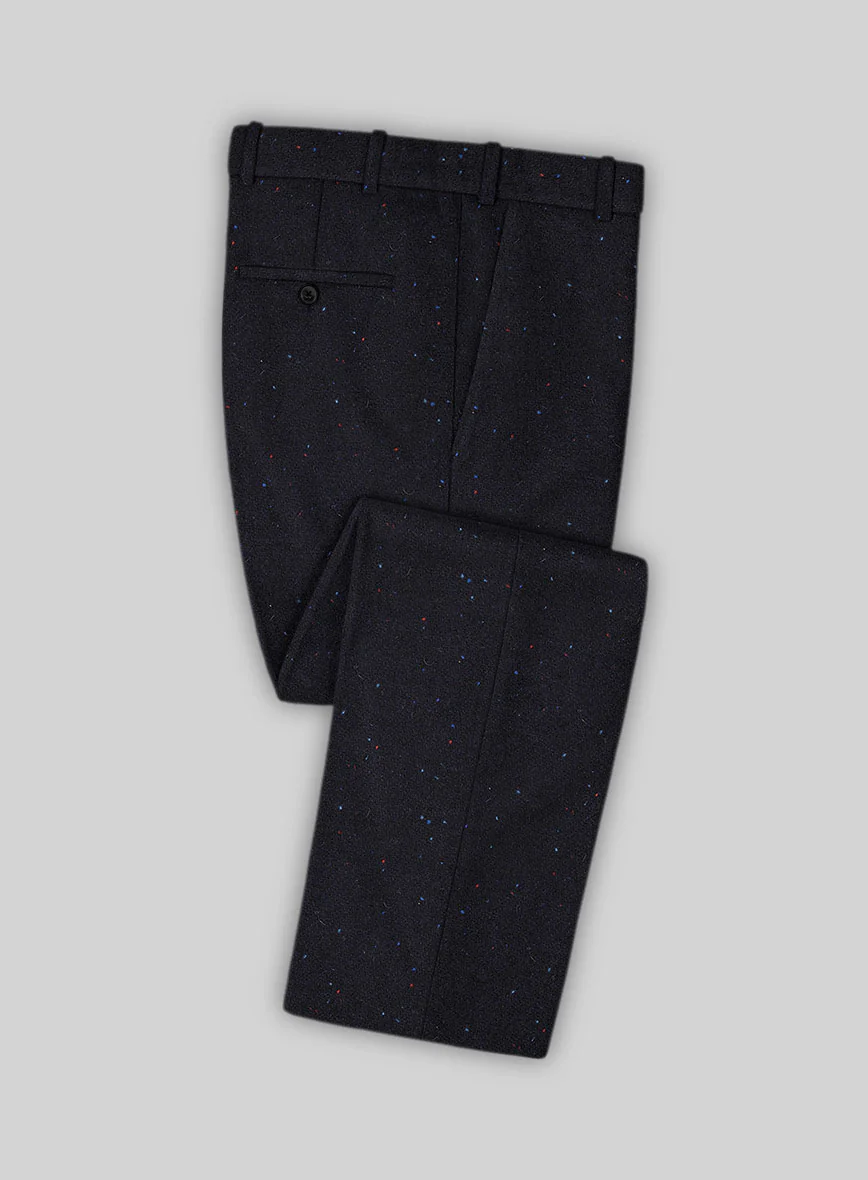 Harris Tweed Navy Speckled Suit - Image 5
