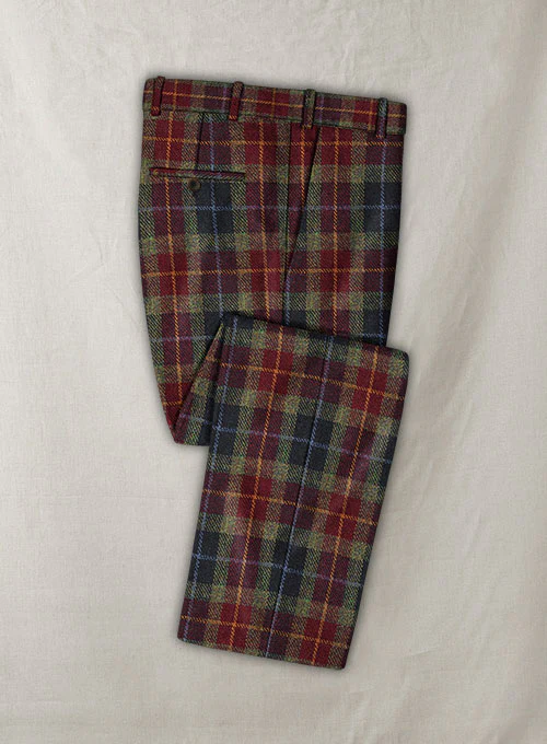 Harris Tweed Oscar Tartan Double Breasted Suit - Image 3