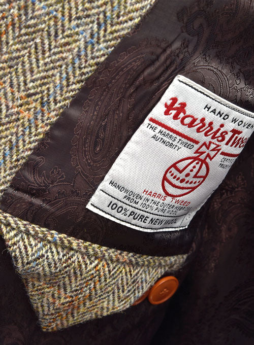 Harris Tweed Ranger Brown Hunter Style Jacket II - Image 5