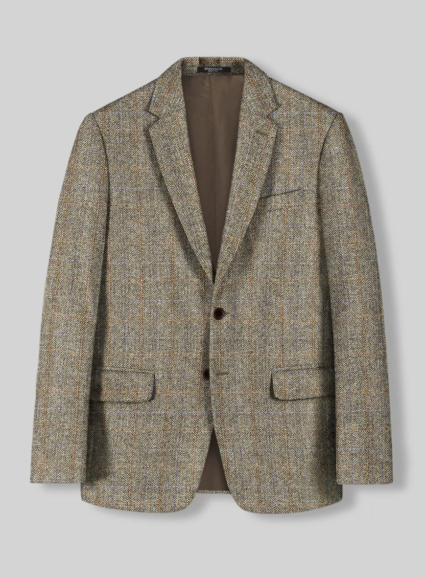Harris Tweed Ranger Brown Suit - Image 3