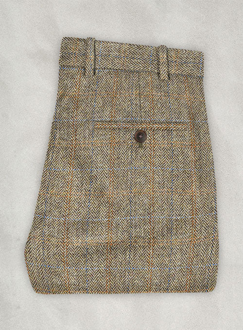 Harris Tweed Ranger Brown Double Breasted Suit - Image 4