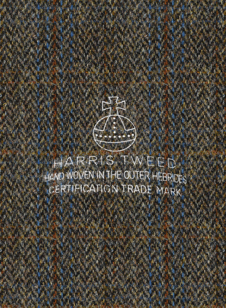 Harris Tweed Ranger Gray Blue Pants - Image 3