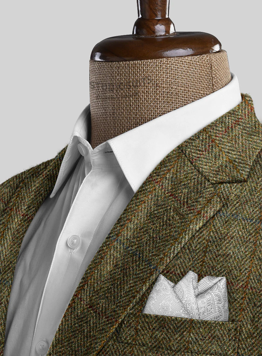 Harris Tweed Ranger Green Suit - Image 5