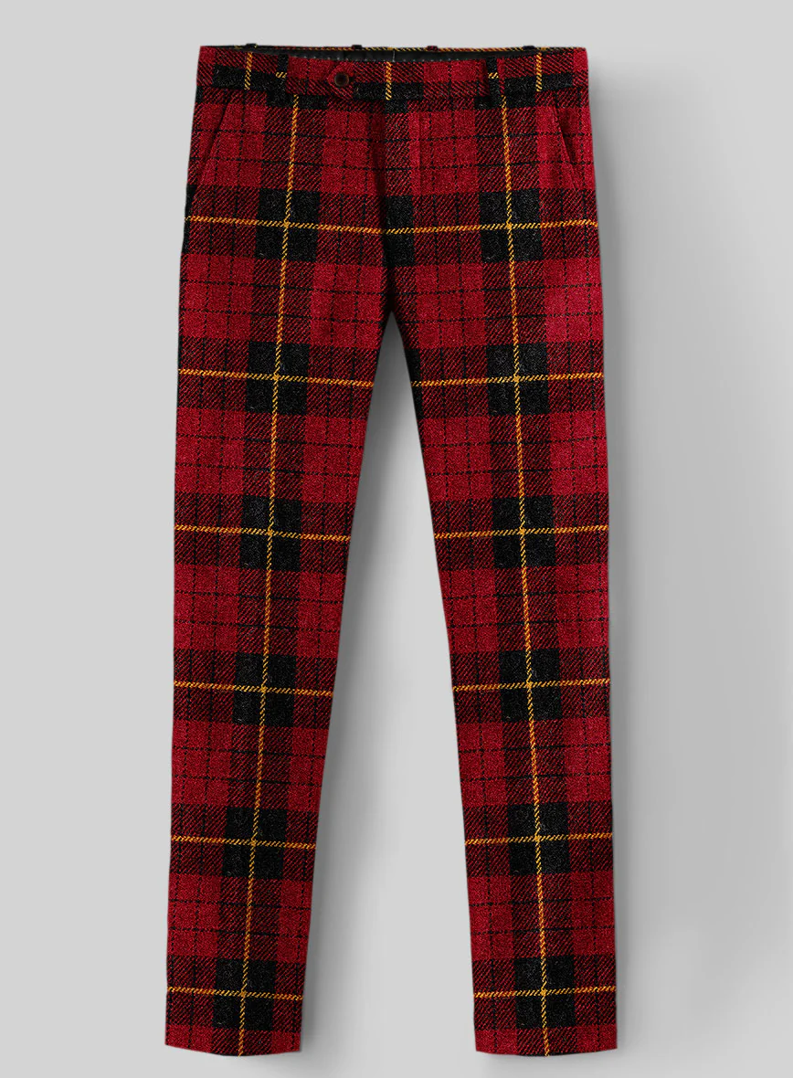 Harris Tweed Redcrest Tartan Suit - Image 5