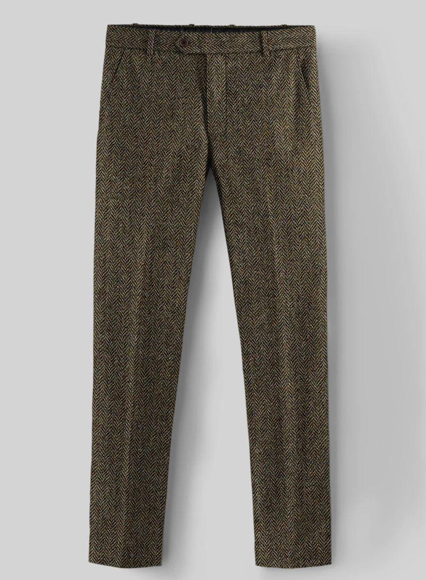 Harris Tweed Ridge Brown Herringbone Suit - Image 6