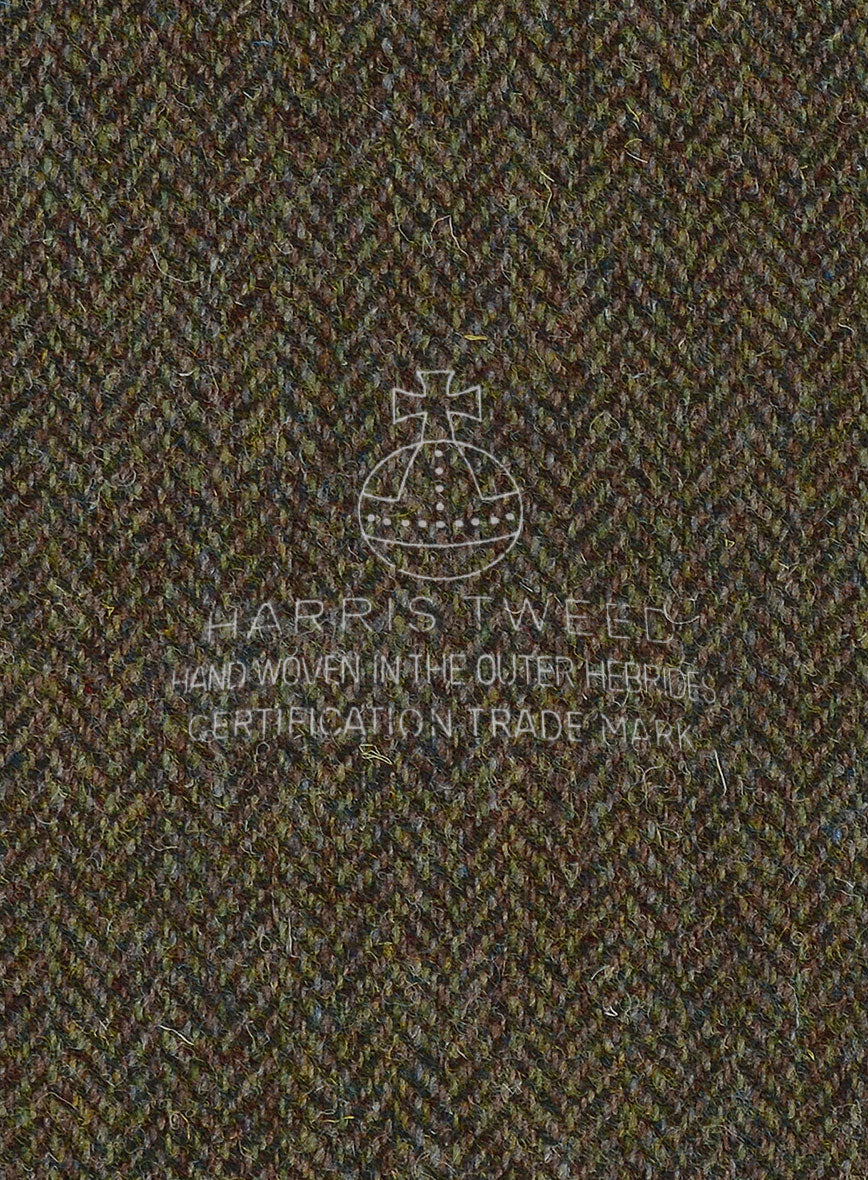 Harris Tweed Ridge Brown Herringbone Suit - Image 7