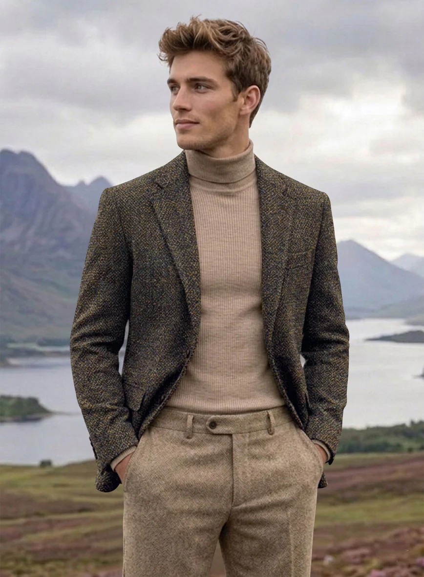 Harris Tweed Ridgevale Hopsack Jacket - Image 2