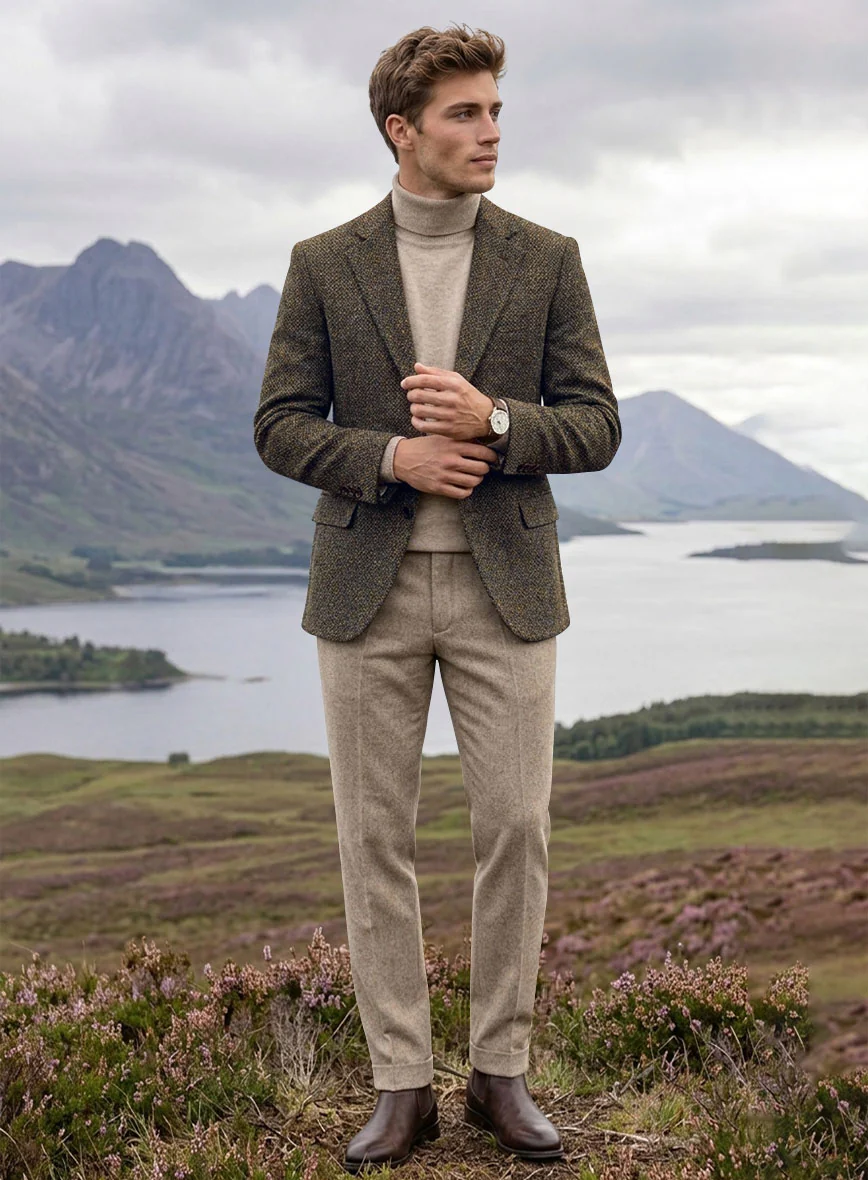 Harris Tweed Ridgevale Hopsack Suit - Image 6