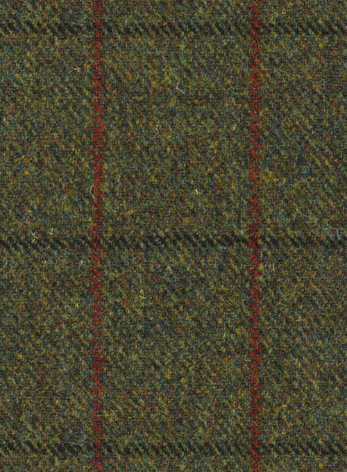 Harris Tweed Seaforth Green Pants - Image 2