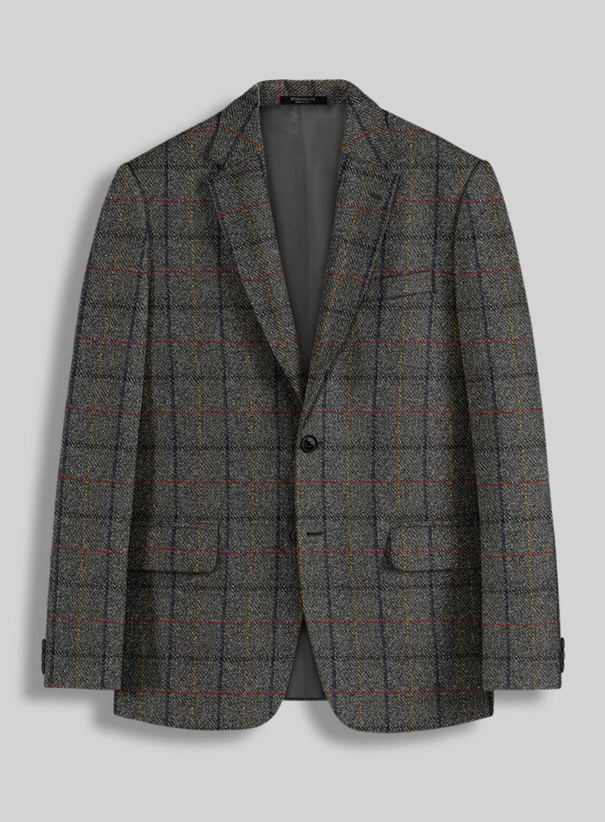 Harris Tweed Stormcrest Gray Suit - Image 3