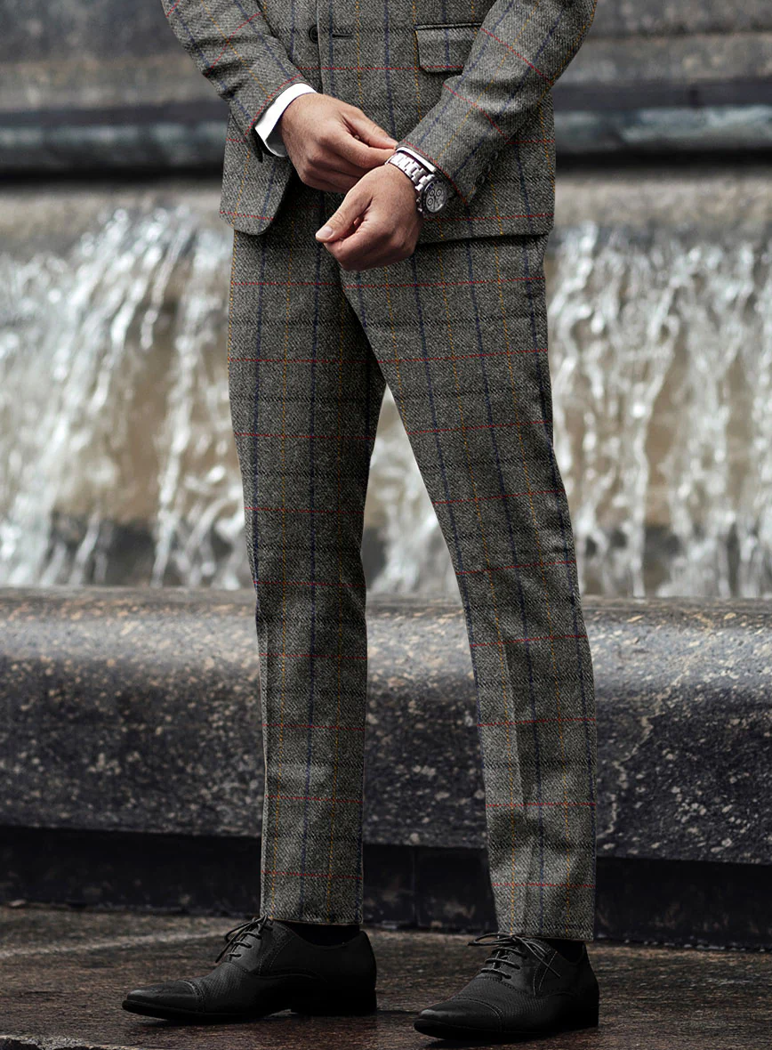 Harris Tweed Stormcrest Gray Suit - Image 7