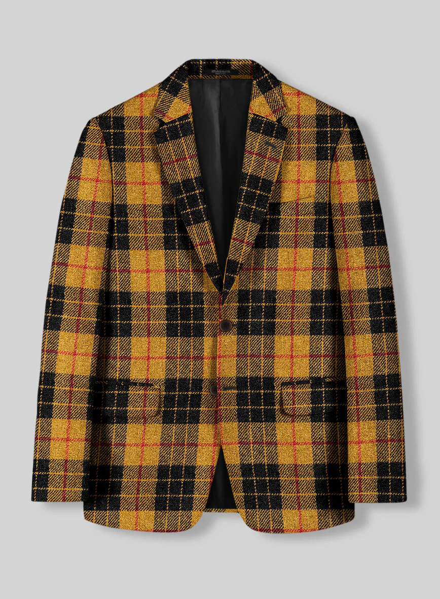 Harris Tweed Sunorchid Tartan Suit - Image 3