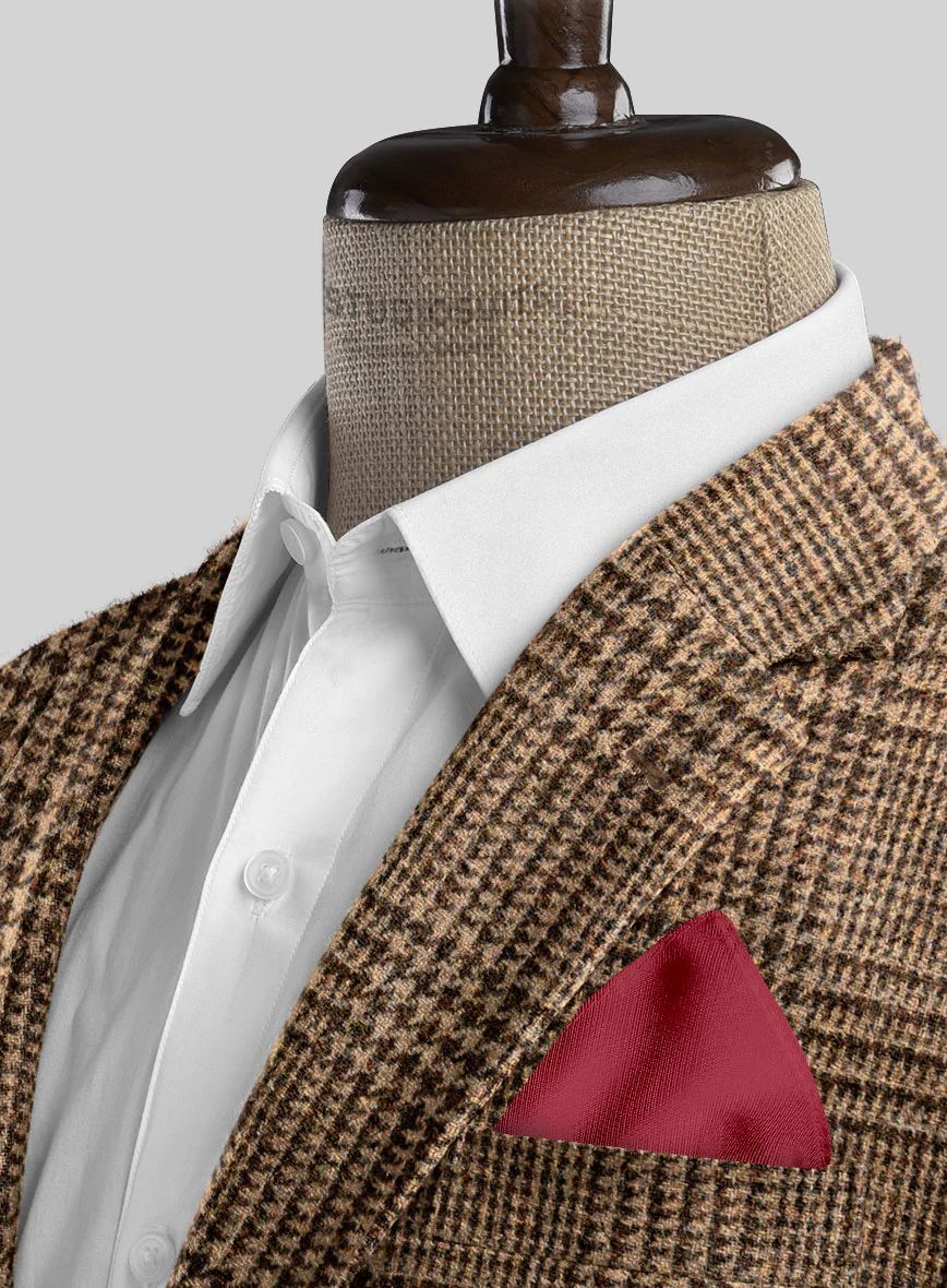 Harris Tweed Tan Glen Suit - Image 4
