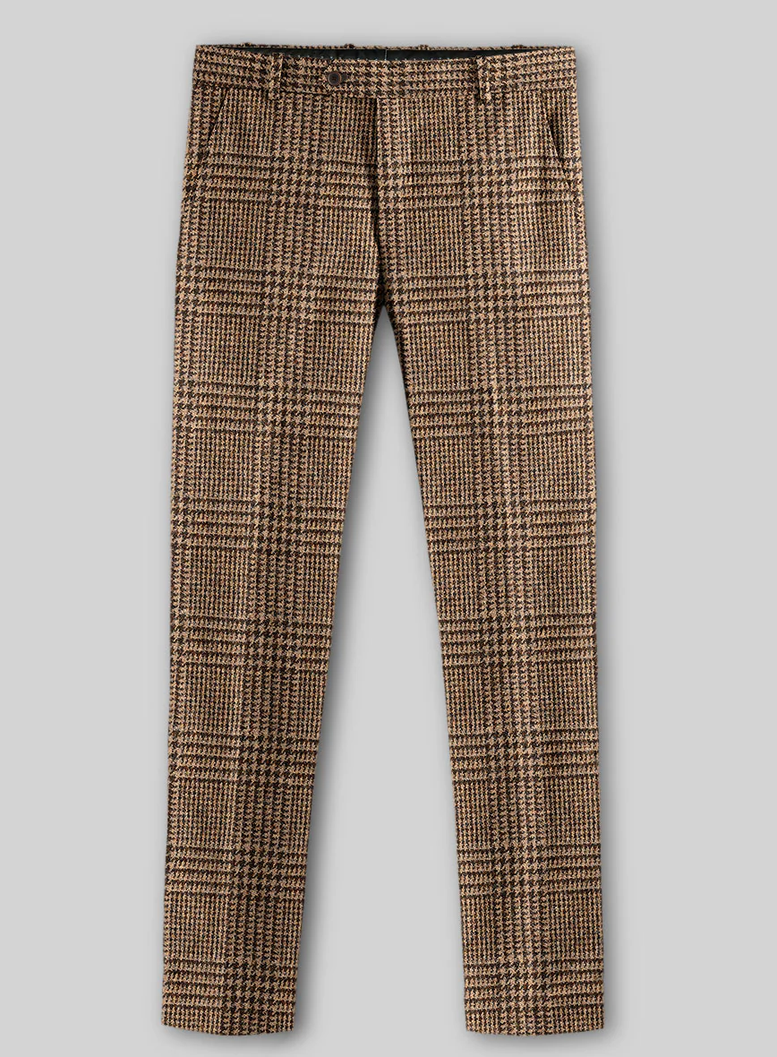 Harris Tweed Tan Glen Suit - Image 6