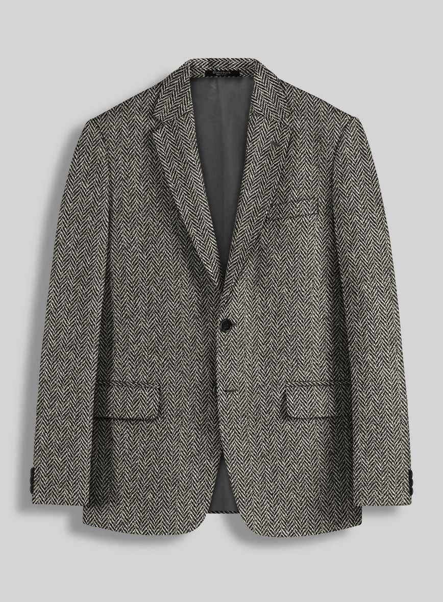 Harris Tweed Vintage Herringbone Suit - Image 3