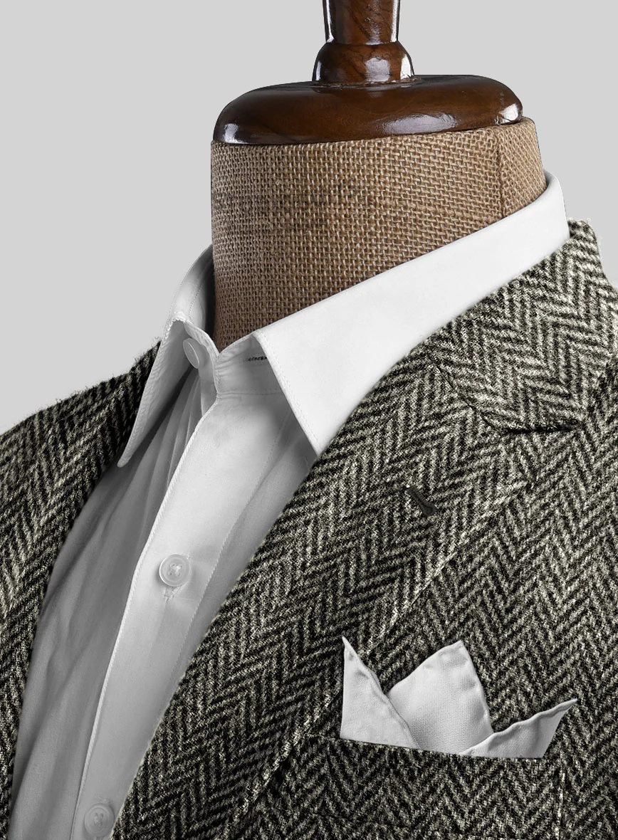Harris Tweed Vintage Herringbone Suit - Image 5