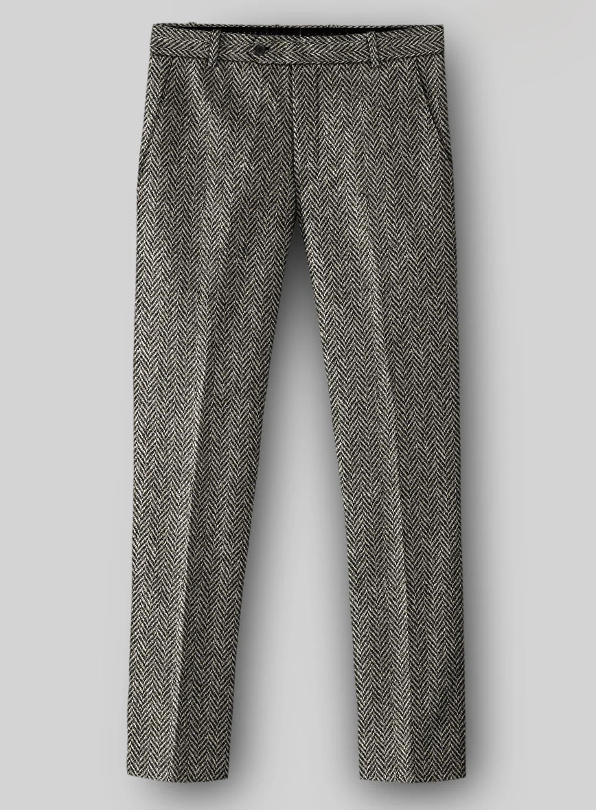 Harris Tweed Vintage Herringbone Suit - Image 6