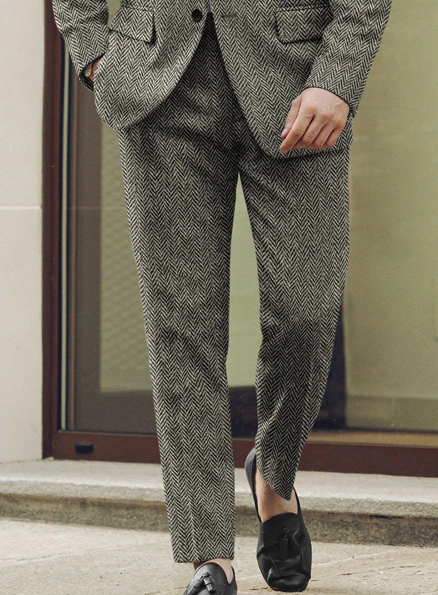 Harris Tweed Vintage Herringbone Suit - Image 7