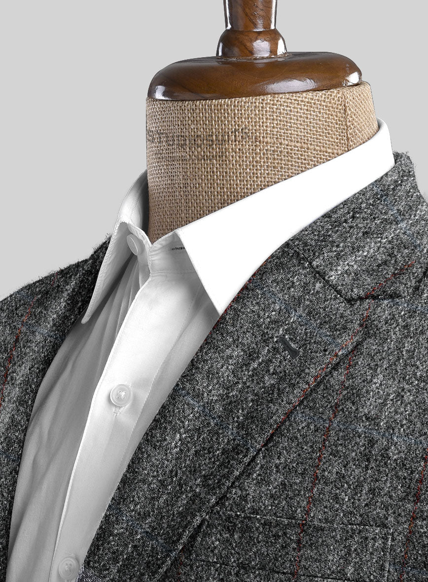 Harris Tweed Welsh Gray Suit - Image 5
