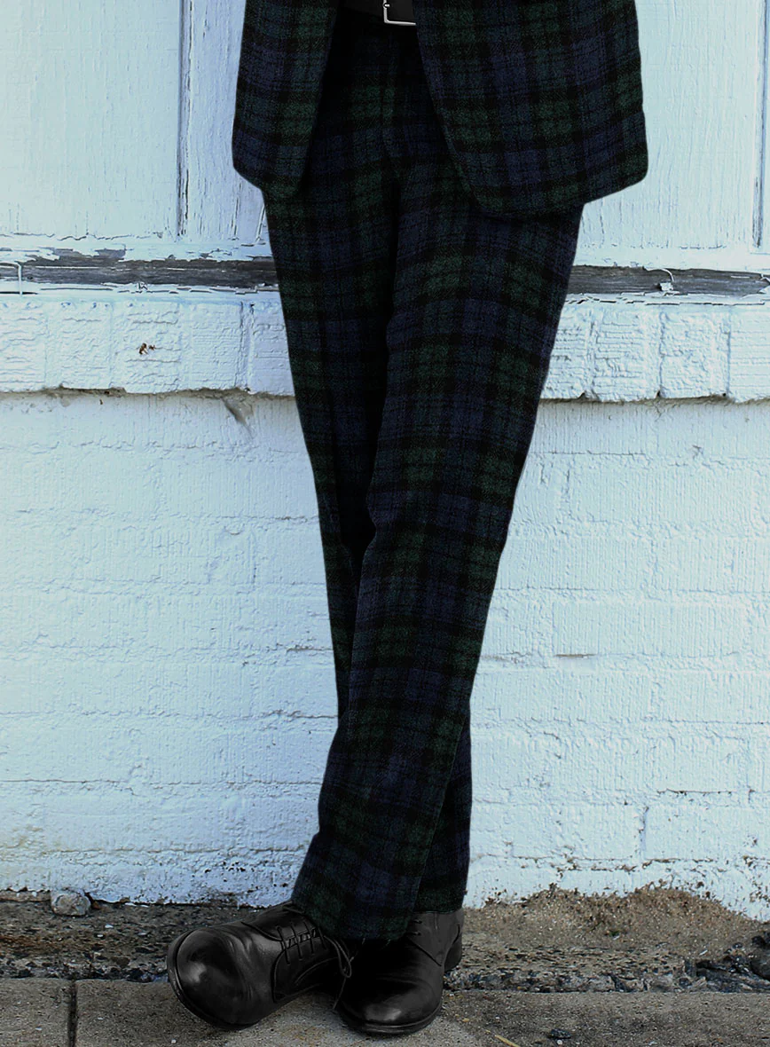 Harris Tweed Yale Tartan Pants - Image 2