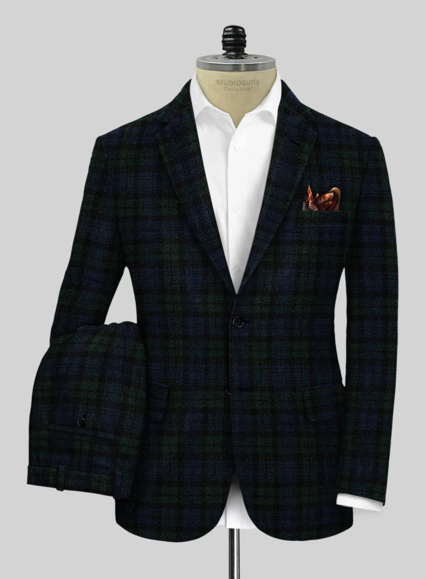 Harris Tweed Yale Tartan Suit - Image 2