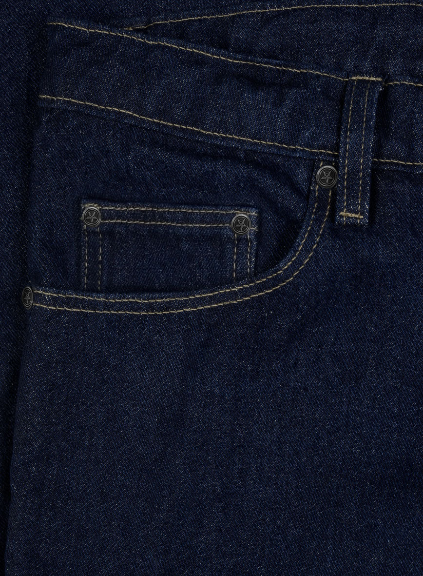 14oz Heavy Dark Indigo Jeans - Image 5