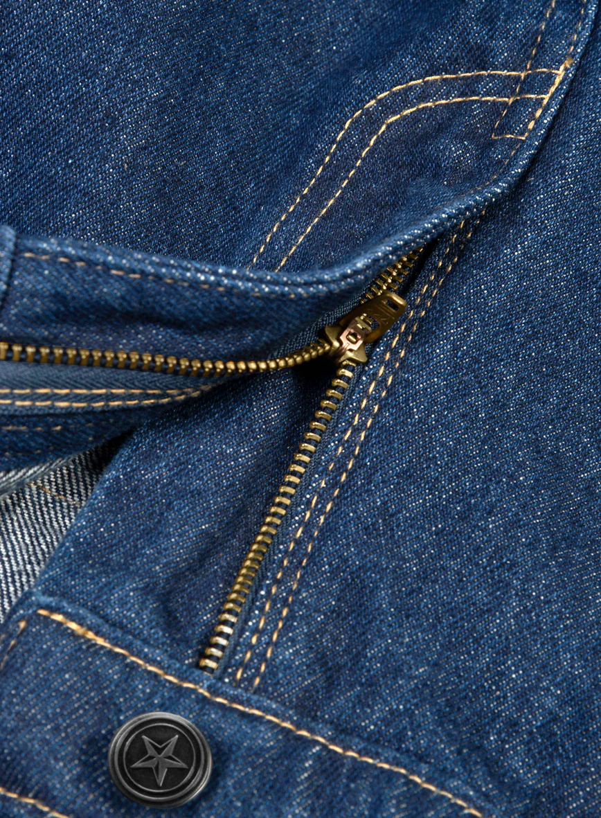14oz Heavy Light Blue Jeans - Image 6